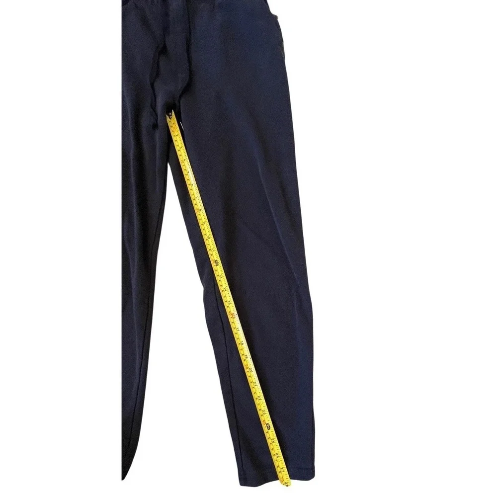 Eddie Bauer Lounge Mens Large Navy Blue Cotton‎ Blend Fleece Jogger Sweatpants